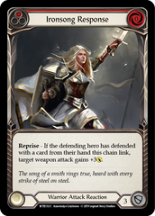 Ironsong Response (Red) [WTR132-C] Alpha Print Rainbow Foil | I Want That Stuff Brandon