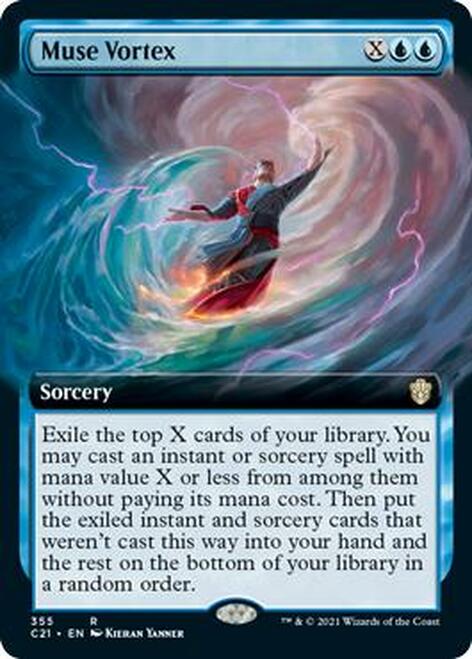 Muse Vortex (Extended Art) [Commander 2021] | I Want That Stuff Brandon