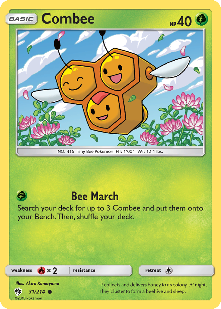 Combee (31/214) [Sun & Moon: Lost Thunder] | I Want That Stuff Brandon