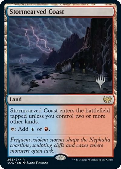 Stormcarved Coast (Promo Pack) [Innistrad: Crimson Vow Promos] | I Want That Stuff Brandon