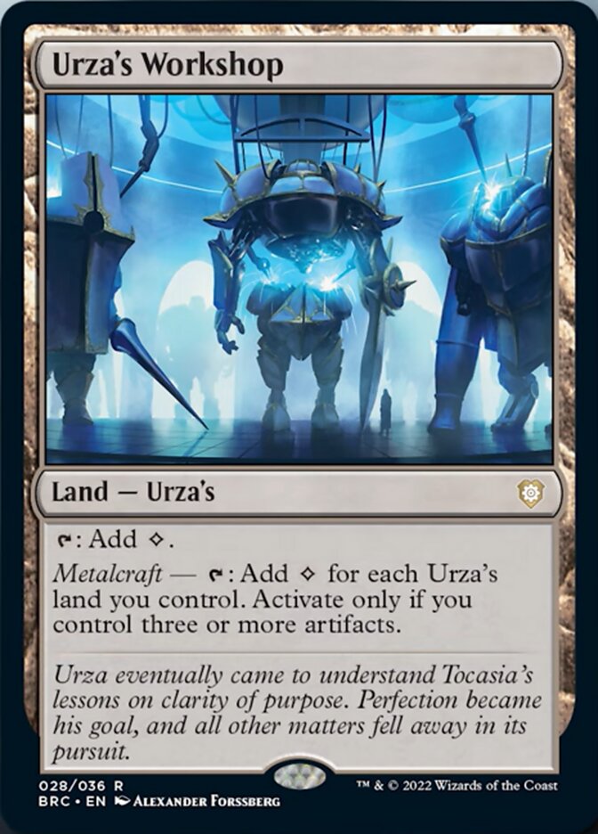Urza's Workshop [The Brothers' War Commander] | I Want That Stuff Brandon