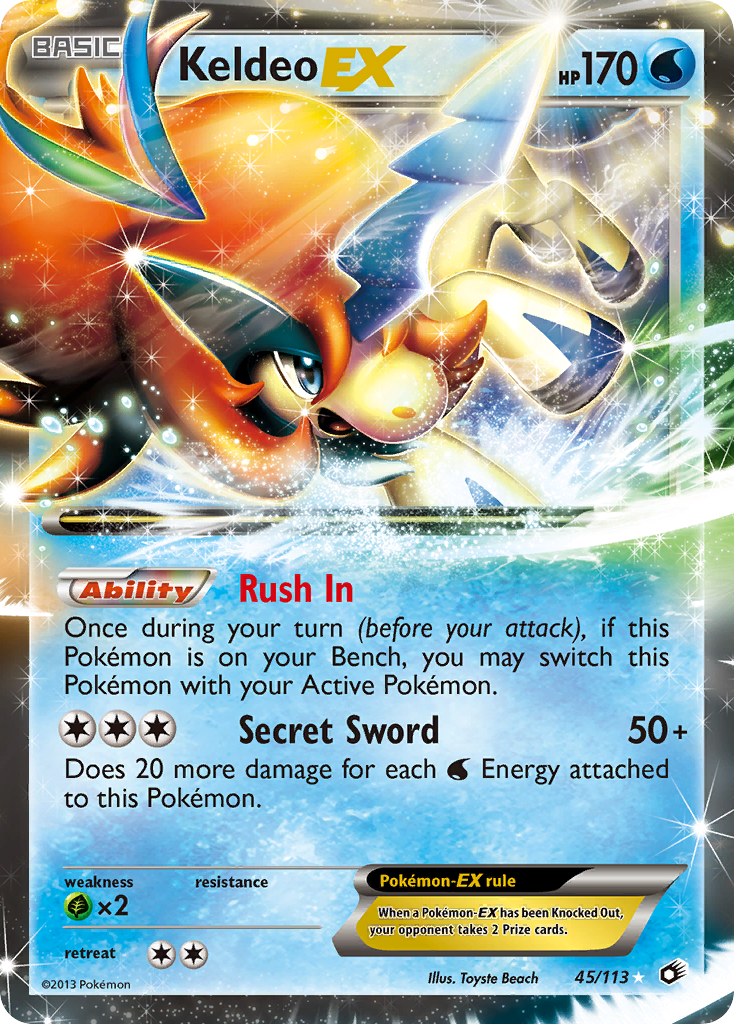 Keldeo EX (45/113) [Black & White: Legendary Treasures] | I Want That Stuff Brandon