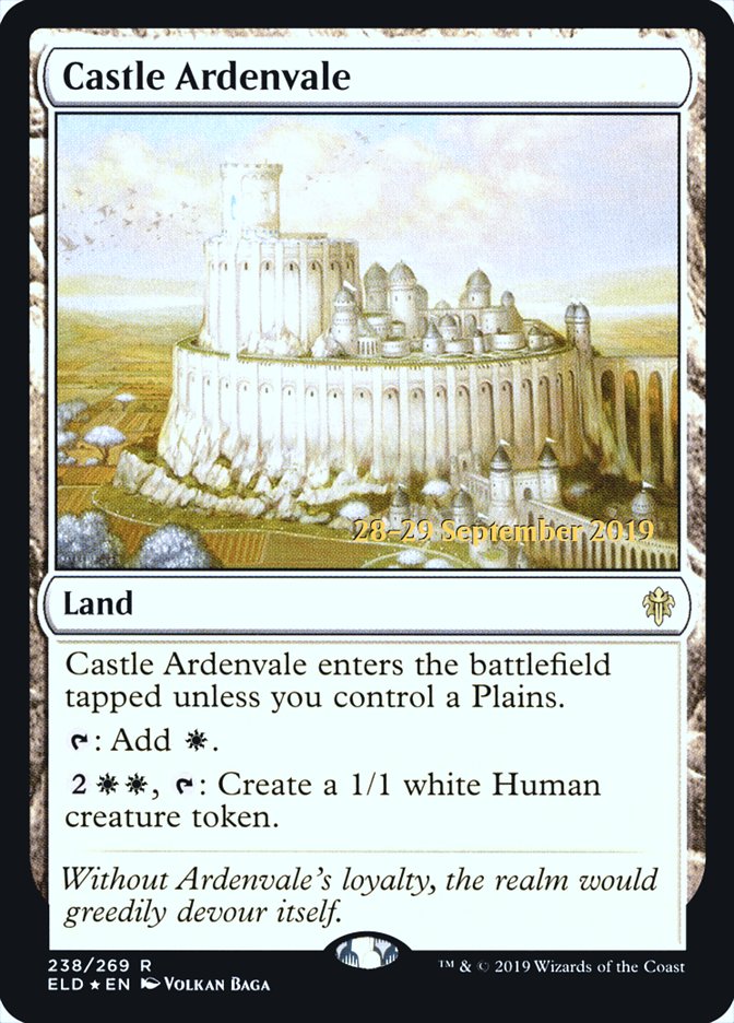 Castle Ardenvale [Throne of Eldraine Prerelease Promos] | I Want That Stuff Brandon