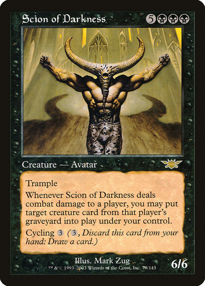 Scion of Darkness [Legions] | I Want That Stuff Brandon