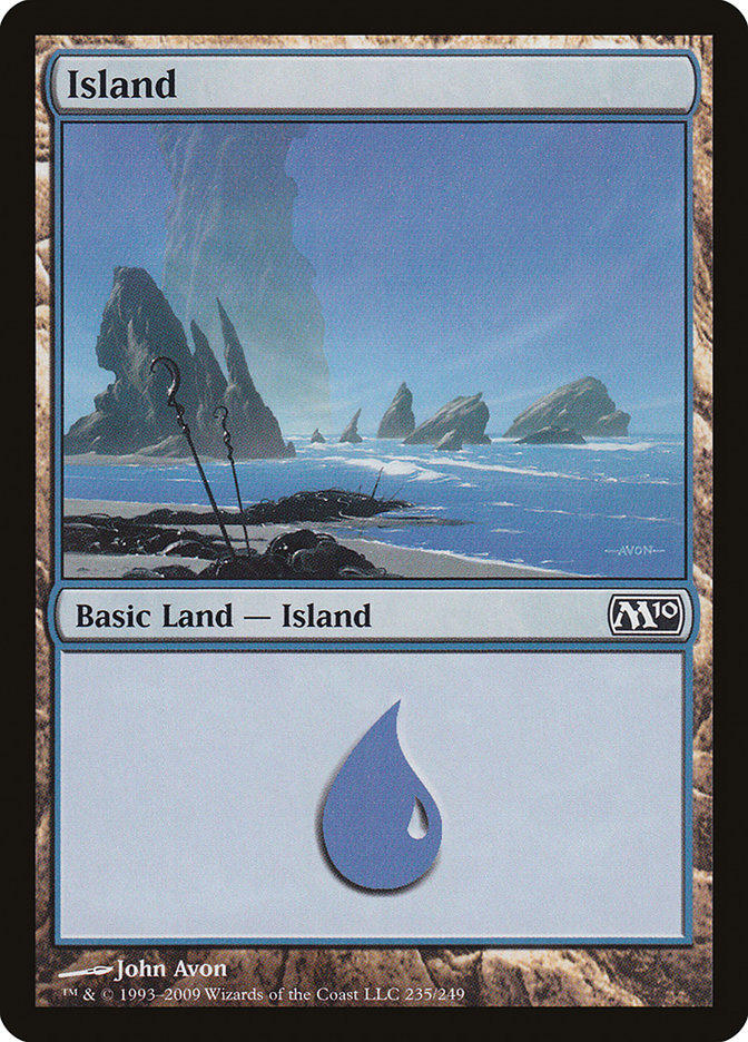 Island (235) [Magic 2010] | I Want That Stuff Brandon