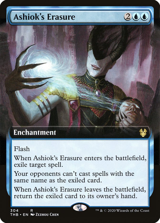 Ashiok's Erasure (Extended Art) [Theros Beyond Death] | I Want That Stuff Brandon