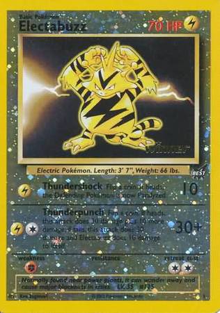 Electabuzz (1) (Winner) [Best of Promos] | I Want That Stuff Brandon