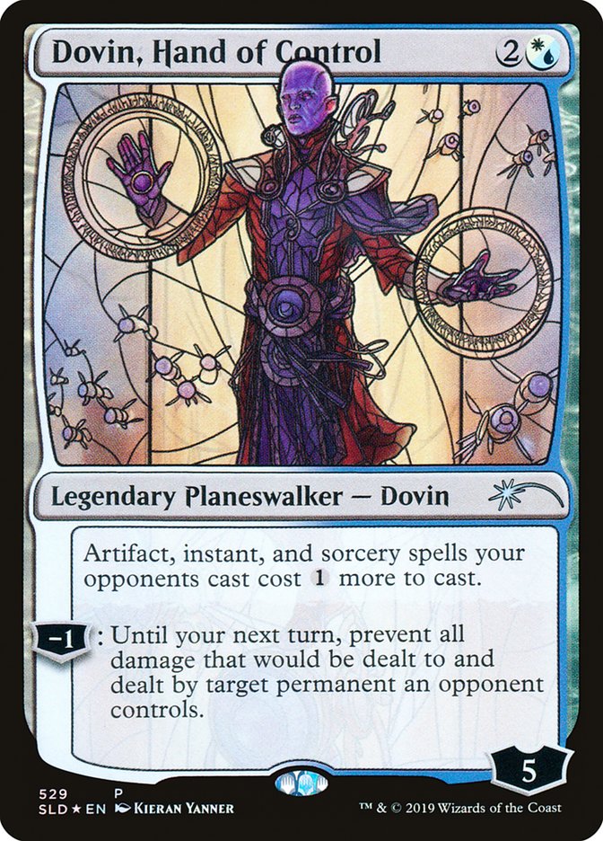 Dovin, Hand of Control (Stained Glass) [Secret Lair Drop Promos] | I Want That Stuff Brandon
