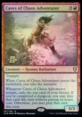 Caves of Chaos Adventurer [Commander Legends: Battle for Baldur's Gate Prerelease Promos] | I Want That Stuff Brandon