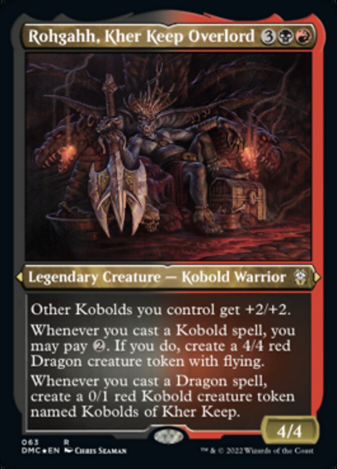 Rohgahh, Kher Keep Overlord (Foil Etched) [Dominaria United Commander] | I Want That Stuff Brandon