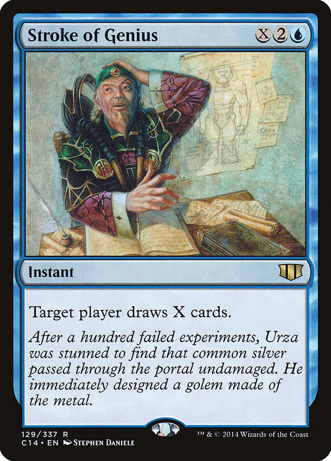 Stroke of Genius [Commander 2014] | I Want That Stuff Brandon