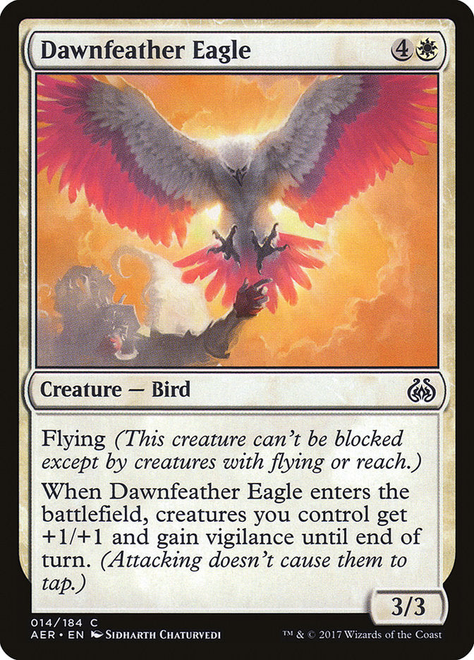 Dawnfeather Eagle (Intro Pack) [Aether Revolt Promos] | I Want That Stuff Brandon