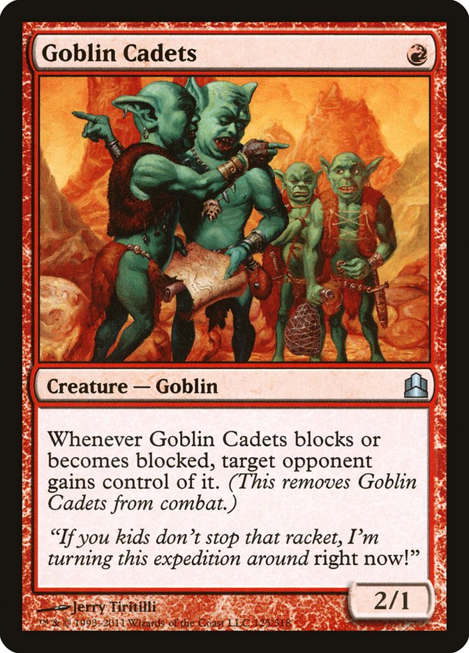 Goblin Cadets [Commander 2011] | I Want That Stuff Brandon