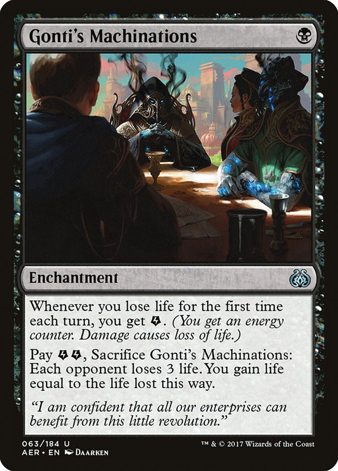 Gonti's Machinations [Aether Revolt] | I Want That Stuff Brandon