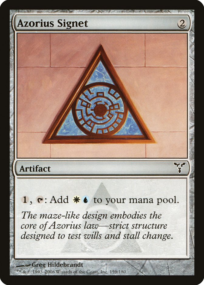 Azorius Signet [Dissension] | I Want That Stuff Brandon