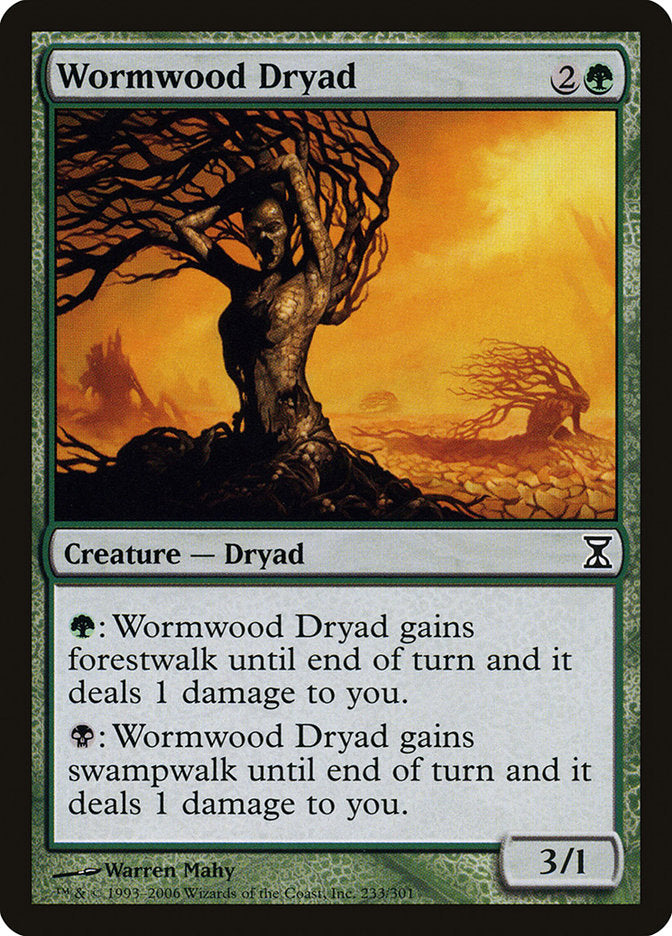 Wormwood Dryad [Time Spiral] | I Want That Stuff Brandon
