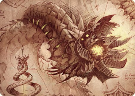 Wurmcoil Engine Art Card [The Brothers' War Art Series] | I Want That Stuff Brandon