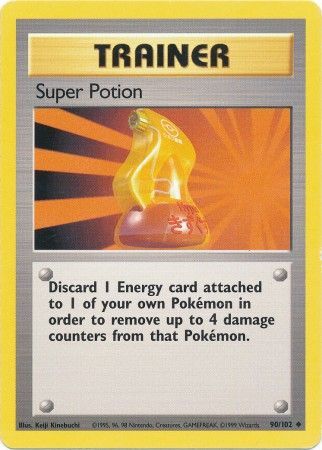 Super Potion (90/102) [Base Set Unlimited] | I Want That Stuff Brandon