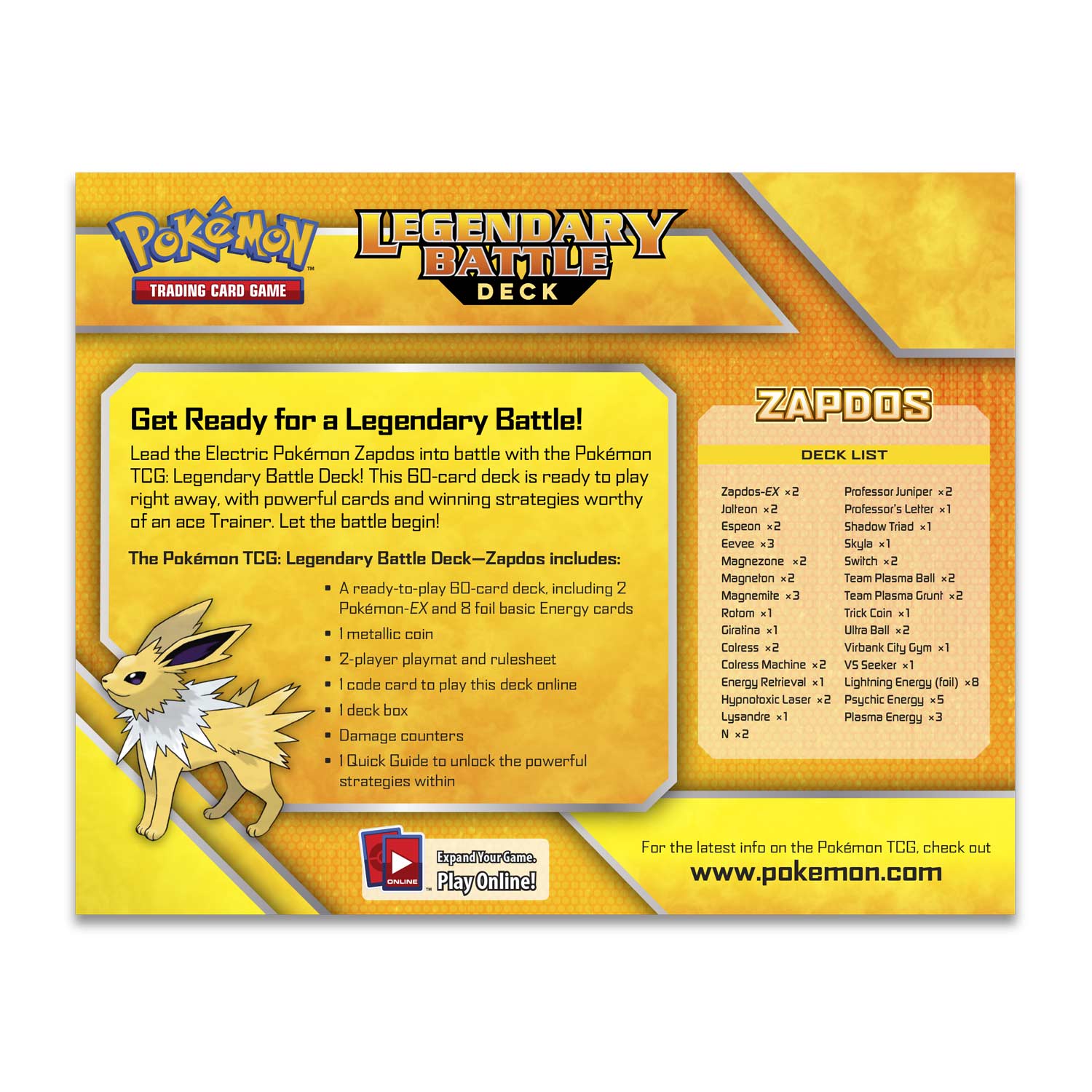 XY: Steam Siege - Legendary Battle Deck (Zapdos) | I Want That Stuff Brandon