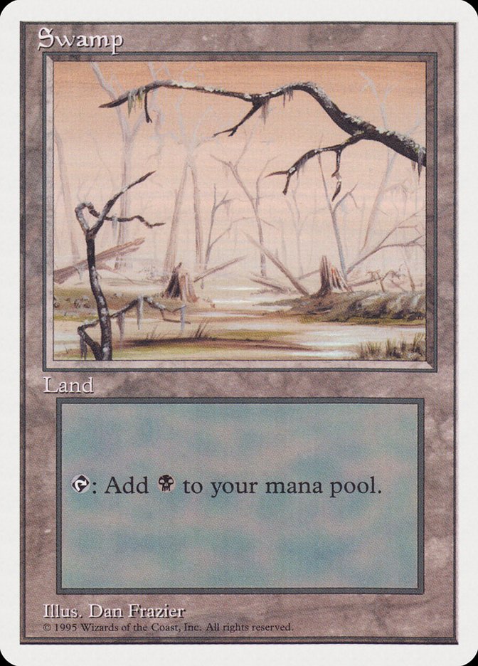 Swamp (Orange Background) [Rivals Quick Start Set] | I Want That Stuff Brandon
