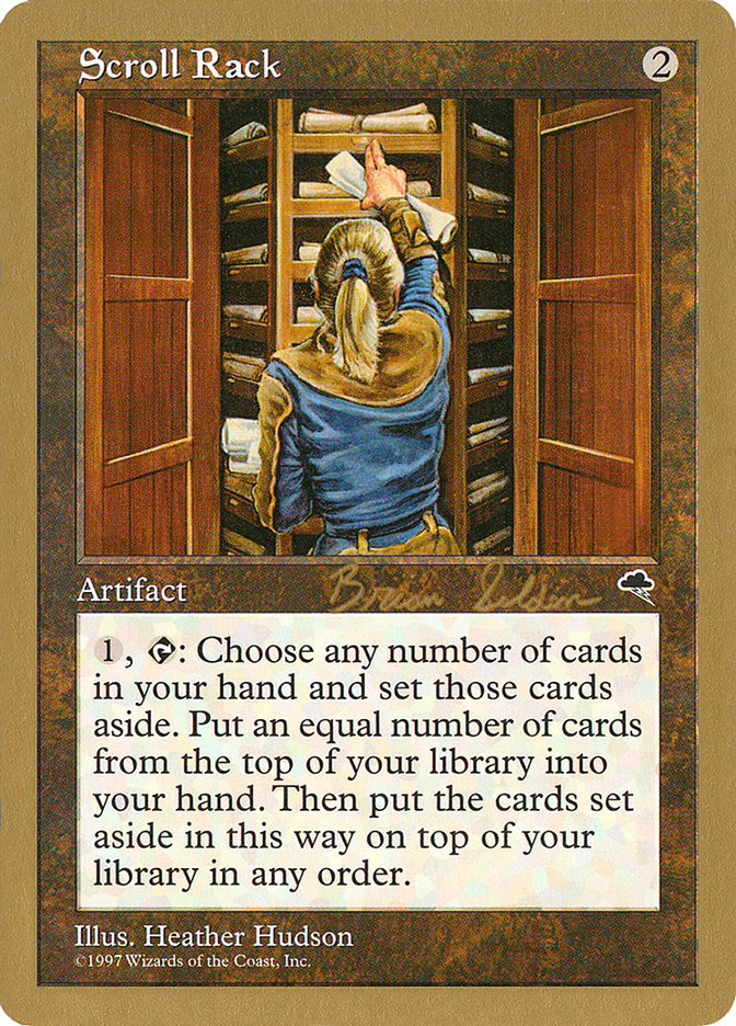 Scroll Rack (Brian Selden) [World Championship Decks 1998] | I Want That Stuff Brandon