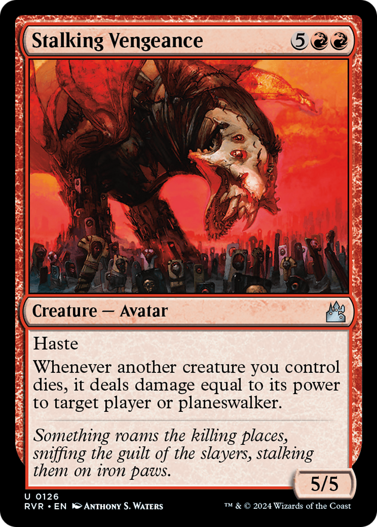 Stalking Vengeance [Ravnica Remastered] | I Want That Stuff Brandon