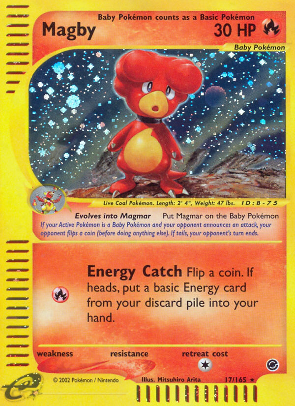 Magby (17/165) [Expedition: Base Set] | I Want That Stuff Brandon