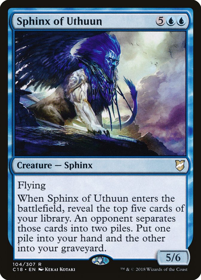 Sphinx of Uthuun [Commander 2018] | I Want That Stuff Brandon