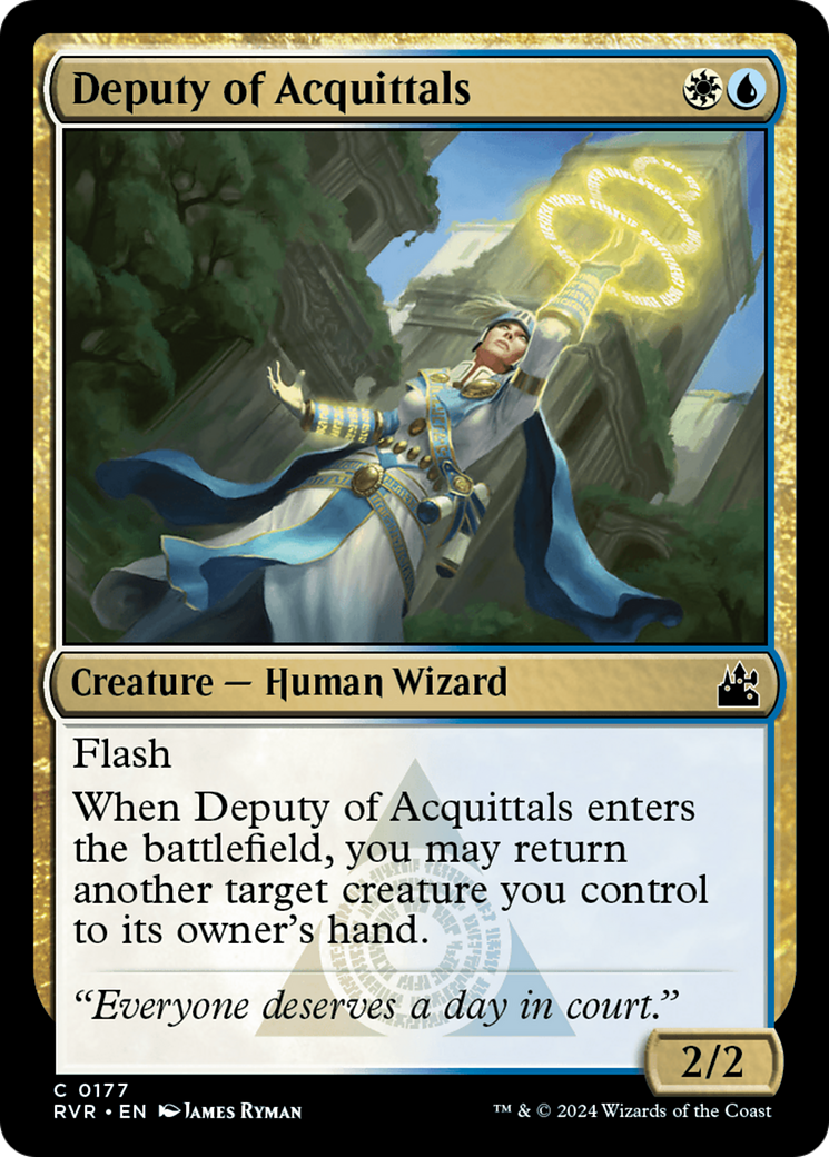 Deputy of Acquittals [Ravnica Remastered] | I Want That Stuff Brandon