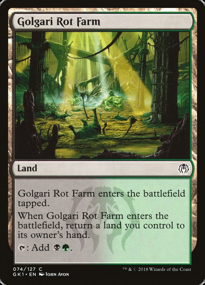 Golgari Rot Farm [Guilds of Ravnica Guild Kit] | I Want That Stuff Brandon