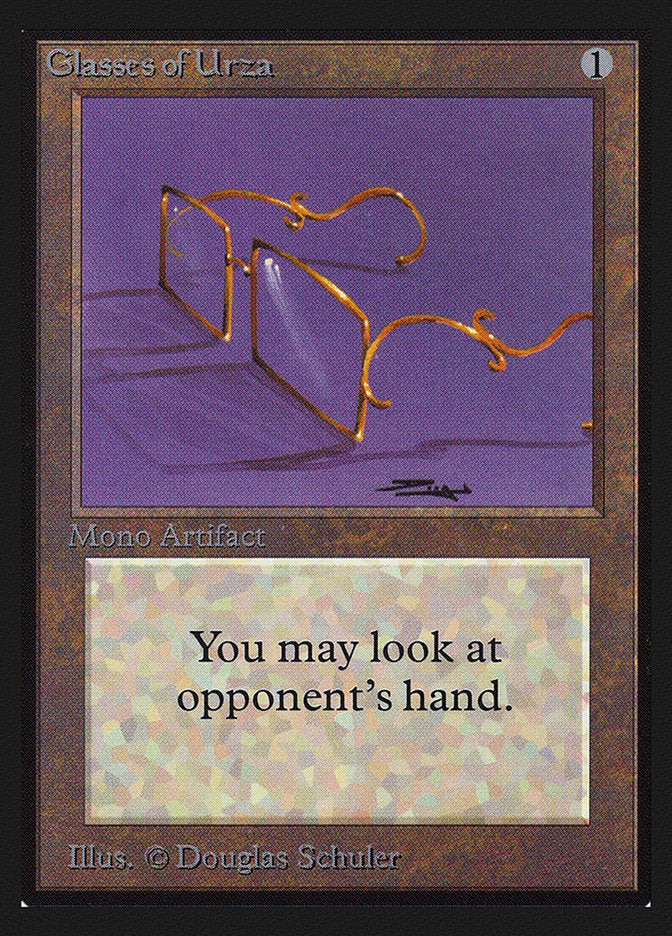 Glasses of Urza [International Collectors' Edition] | I Want That Stuff Brandon