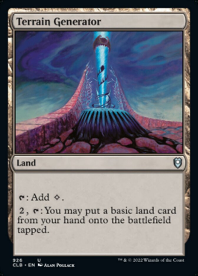 Terrain Generator [Commander Legends: Battle for Baldur's Gate] | I Want That Stuff Brandon