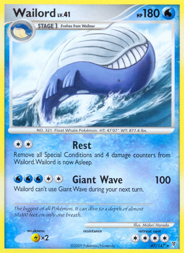 Wailord (47/147) [Platinum: Supreme Victors] | I Want That Stuff Brandon