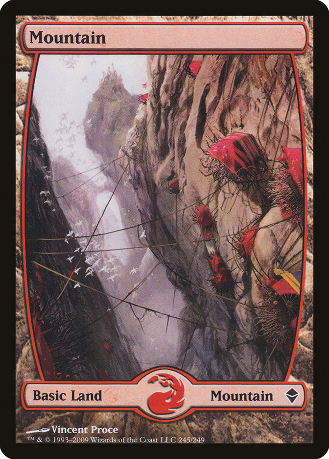 Mountain (245) [Zendikar] | I Want That Stuff Brandon