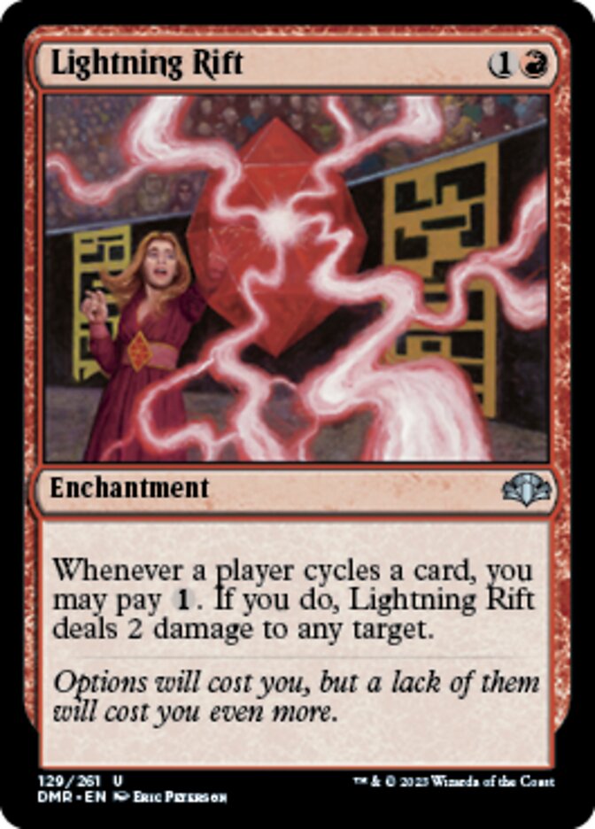 Lightning Rift [Dominaria Remastered] | I Want That Stuff Brandon