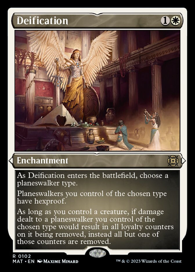 Deification (Foil Etched) [March of the Machine: The Aftermath] | I Want That Stuff Brandon