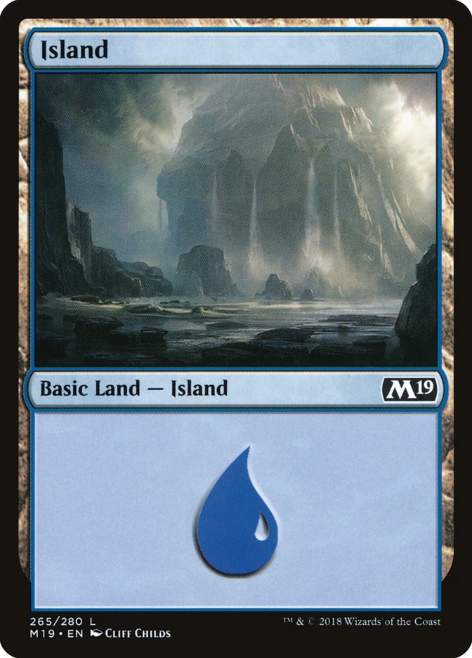 Island (265) [Core Set 2019] | I Want That Stuff Brandon