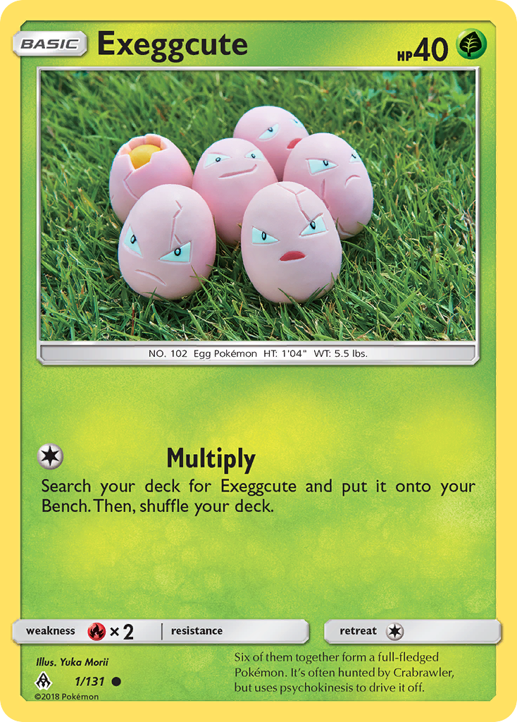 Exeggcute (1/131) [Sun & Moon: Forbidden Light] | I Want That Stuff Brandon