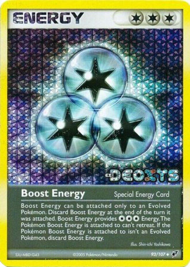 Boost Energy (93/107) (Stamped) [EX: Deoxys] | I Want That Stuff Brandon
