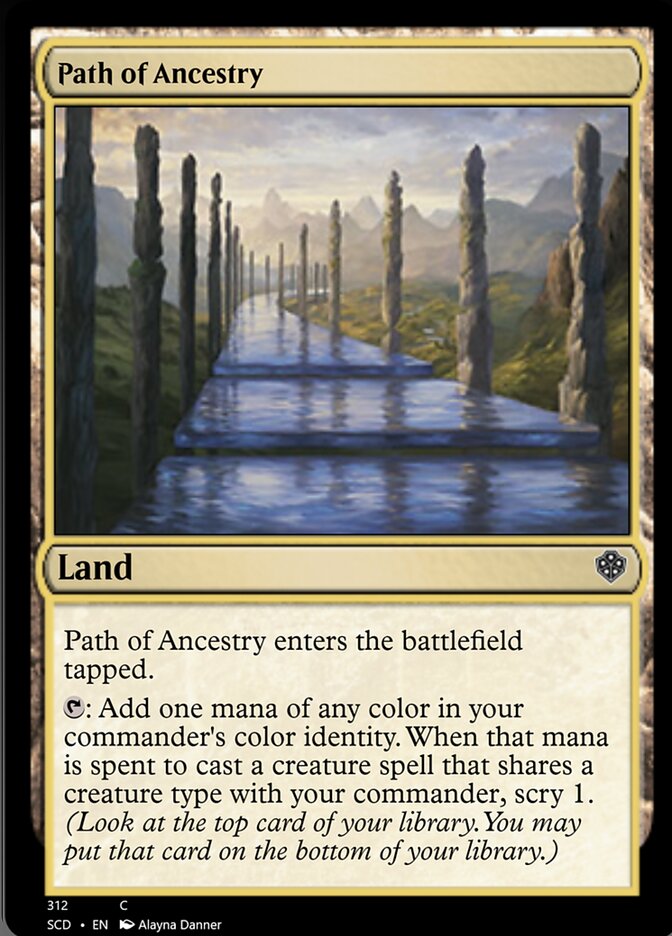 Path of Ancestry [Starter Commander Decks] | I Want That Stuff Brandon