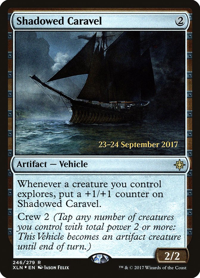 Shadowed Caravel [Ixalan Prerelease Promos] | I Want That Stuff Brandon