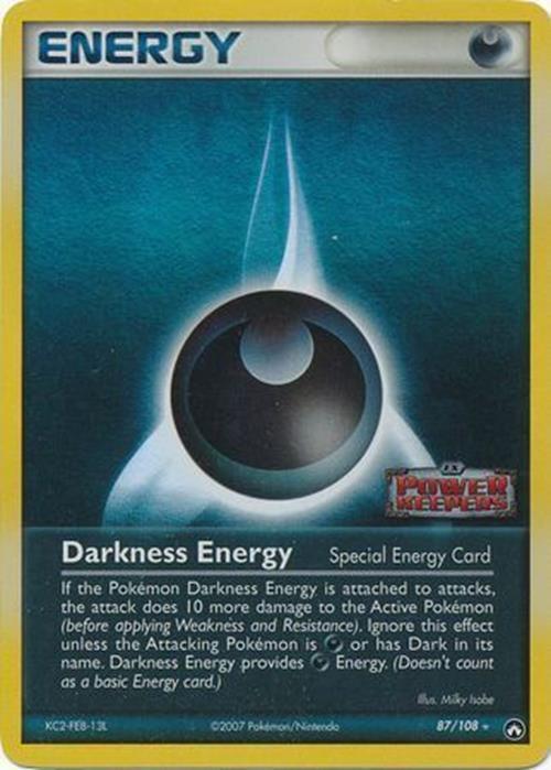 Darkness Energy (87/108) (Stamped) [EX: Power Keepers] | I Want That Stuff Brandon