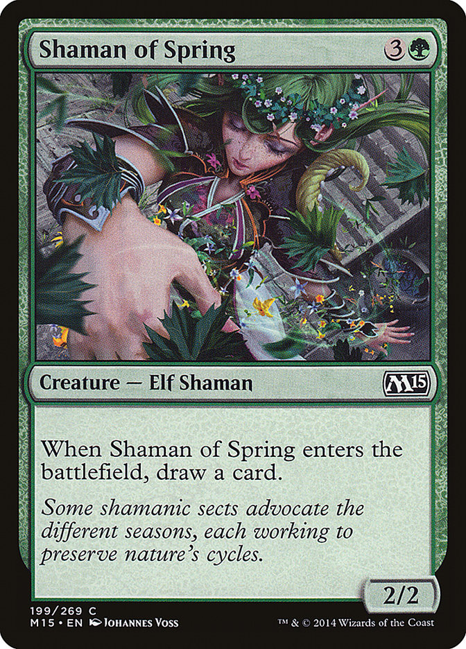 Shaman of Spring [Magic 2015] | I Want That Stuff Brandon