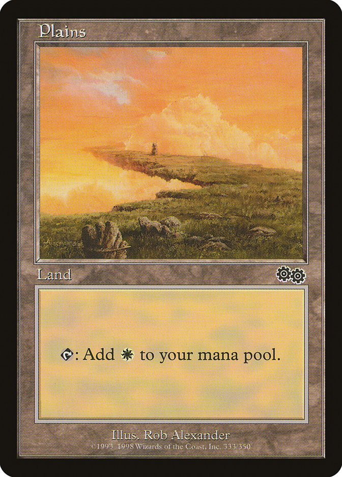 Plains (333) [Urza's Saga] | I Want That Stuff Brandon