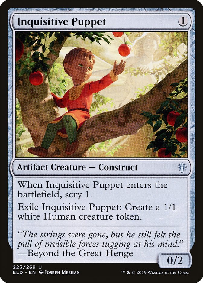 Inquisitive Puppet [Throne of Eldraine] | I Want That Stuff Brandon