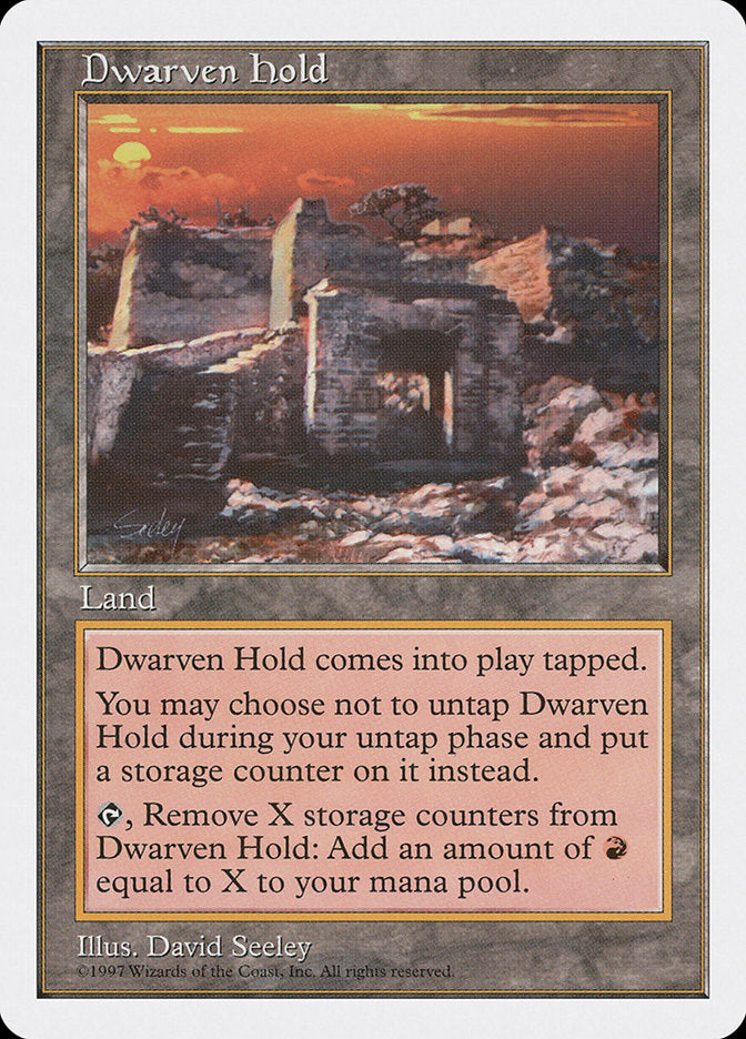 Dwarven Hold [Fifth Edition] | I Want That Stuff Brandon