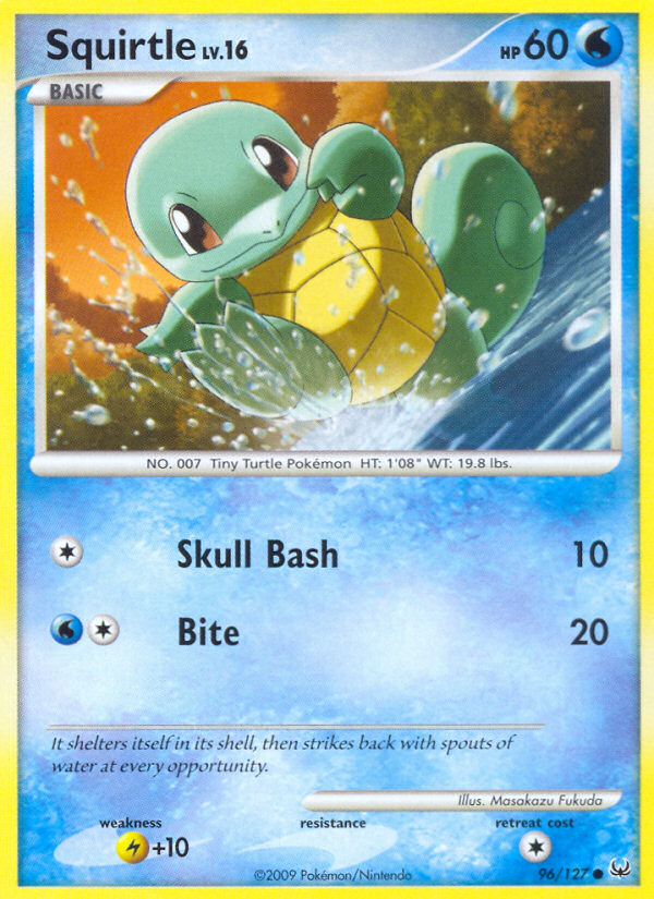 Squirtle (96/127) [Platinum: Base Set] | I Want That Stuff Brandon