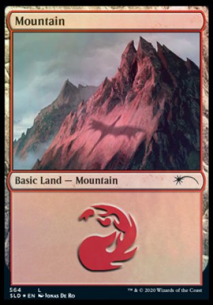 Mountain (Dragons) (564) [Secret Lair Drop Promos] | I Want That Stuff Brandon