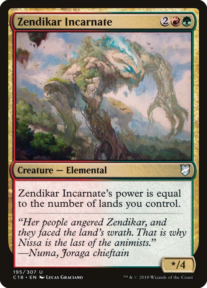 Zendikar Incarnate [Commander 2018] | I Want That Stuff Brandon