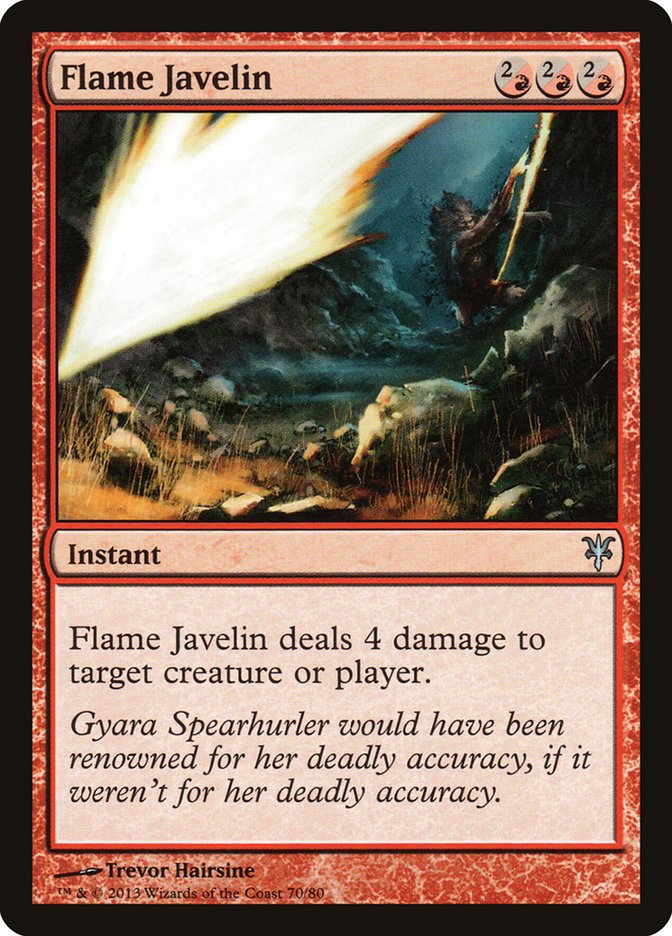 Flame Javelin [Duel Decks: Sorin vs. Tibalt] | I Want That Stuff Brandon